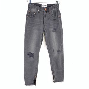One Teaspoon High Waist Dist Freebirds Skinny Jean